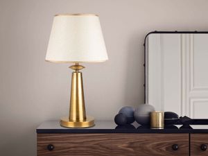 Tafellamp SYRACUSE 1 lamp wit/goud