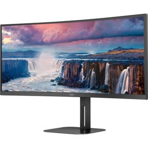 AOC CU34V5C/BK ledmonitor HDMI, DisplayPort, Sound