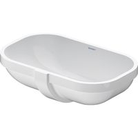 Duravit D Code onderbouwwastafel 49x29cm wit 0338490000