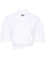 Jacquemus chemise La Chemise Courte Bari - Blanc