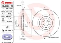 Remschijf BREMBO, Remschijftype: Binnen geventileerd, u.a. für Alfa Romeo - thumbnail