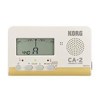 KORG CA-2 chromatische digitale tuner voor snaar/houtblazers en koperblazers - wit