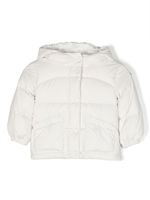 Moncler Enfant Ebre logo-embroidered padded jacket - Tons neutres