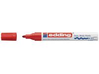 Edding 750 permanente marker Fijne punt Rood 1 stuk(s)