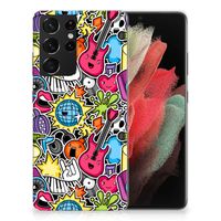 Samsung Galaxy S21 Ultra Silicone Back Cover Punk Rock