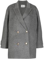 b+ab manteau oversize à boutonnière croisée - Gris