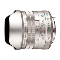 Pentax HD FA 31mm f/1.8 Limited K-mount objectief Zilver - thumbnail