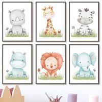 Posters - Dieren / set van 6