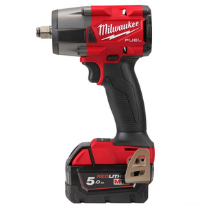 Milwaukee M18 FMTIW2F12-502X | 1/2" | Fuel | Accu Slagmoersleutel | met frictiering | 18V | 5,0Ah | Red | Li-Ion