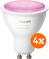 Philips Hue White and Color GU10 4-pack