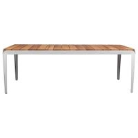 Weltevree Bended tuintafel Wood 220 Agate Gray