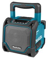 Makita Bluetooth luidspreker Spatwaterdicht, Stootvast Turquoise, Zwart - thumbnail