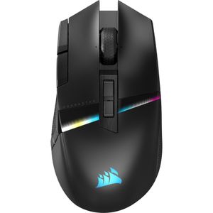 Darkstar Wireless Gaming Mouse - Backlit RGB LED, Optical - Zwart