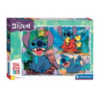 Clementoni Legpuzzel Super Color Maxi Stitch, 104st.