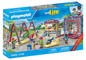 PLAYMOBIL City Life - Attractiepark constructiespeelgoed 71452