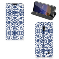 Nokia 2.2 Smart Cover Flower Blue