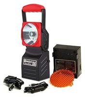 Acculux Werk- en noodlampen SL6 LED zwart rood 456541 3 Watt Power LED piloot lamp 5 mm LED 5 h