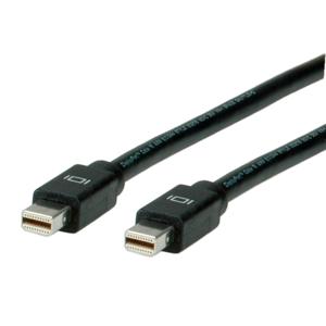 ROLINE DisplayPort kabel, Mini DP M - Mini DP M, zwart, 2 m