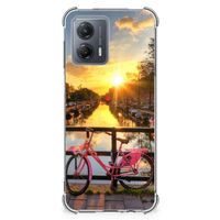 Motorola Moto G53 Telefoonhoesje met valbescherming Amsterdamse Grachten - thumbnail