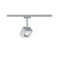 Paulmann 955.10 URail LED Spot Cube 8W chroom mat dimbaar