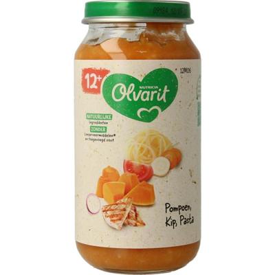 Olvarit Pompoen kip pasta 12M06