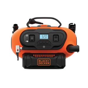 BLACK+DECKER BDCINF18N AC/DC multi-voltage compressor compressor Accu niet inbegrepen