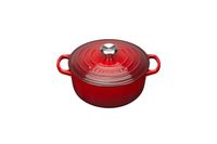 Le Creuset Signature Ronde Braadpan 20 cm Kersenrood - thumbnail