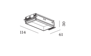 Wever & Ducre - Wever & Ducre - STRANGE PETIT 3.0 ALUMINIUM PLASTER KIT