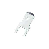 Vogt Verbindungstechnik 382608.68 Plug-tong Insteekbreedte: 4.8 mm Insteekdikte: 0.8 mm 500 stuk(s)