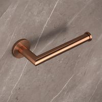 Toiletrolhouder Brauer Copper Wandmontage met PVD coating Geborsteld Koper Brauer