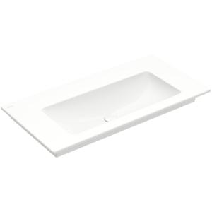 Villeroy & Boch Venticello Wastafel - 100x50cm - zonder kraangat - overloop - wit 4104AJ01