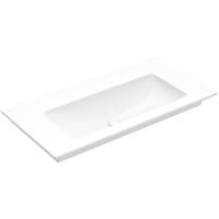 Villeroy & Boch Venticello Wastafel - 100x50cm - zonder kraangat - overloop - wit 4104AJ01 - thumbnail