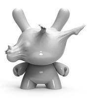 Dunny: Breaking Free 8 inch Resin Art Figure by WHATSHISNAME - White Edition - thumbnail