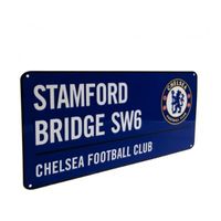 Chelsea Straatbord - Blauw (40cm x 18cm) - thumbnail