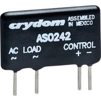 Crydom Halfgeleiderrelais ASO242 2 A Schakelspanning (max.): 280 V/AC Schakelend bij overbelasting 1 stuk(s)