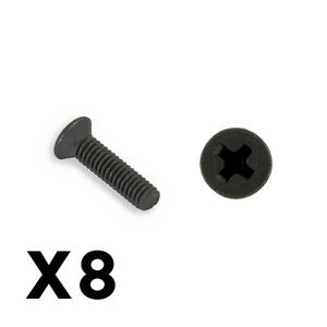 FTX - Outback Fury Column Hex Head Self Tapping 2,5X10Mm Screw (8Pc) (FTX9195)