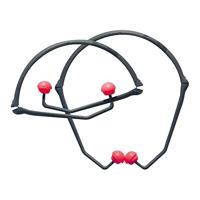 Honeywell 1005952 Howard Leight PerCap® -oordopjes, opvouwbaar, oordopjes voor eenmalig gebruik, ovale kussenvorm, SNR 24, geschikt voor leger, defensie/bouw/mijnbouw/energie (1 stuk)