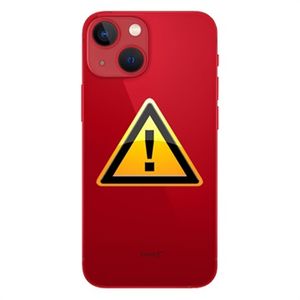 iPhone 13 Batterij Cover Reparatie - incl. frame - Rood