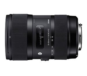 Sigma 18-35mm F1.8 DC HSM IP-camera Standaardlens Zwart