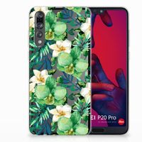 Huawei P20 Pro TPU Case Orchidee Groen