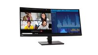 Lenovo ThinkVision P34w-20 86,7 cm (34.1") 3440 x 1440 Pixels Wide Quad HD LED Zwart