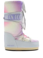 Moon Boot après-ski Icon à motif tie-dye - Gris