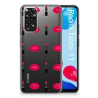 Xiaomi Redmi 10 | Redmi Note 11 4G TPU bumper Lipstick Kiss