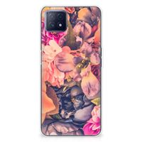 OPPO A53 5G | OPPO A73 5G TPU Case Bosje Bloemen - thumbnail