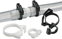 HellermannTyton SNP2-PA66GF13-BK bevestigingsklem 192-10020 Buendel-Ø-bereik 9,30 tot 10,50 mm