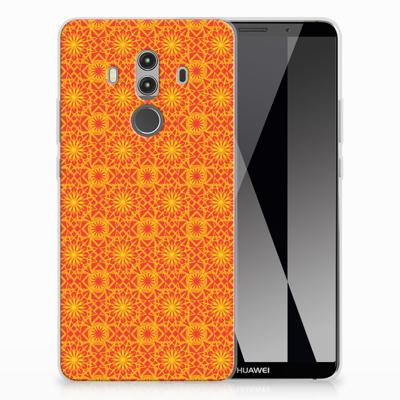 Huawei Mate 10 Pro TPU bumper Batik Oranje