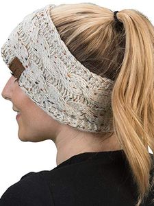 Autumn And Winter fashion hairpin ski cap handmade knitted headband