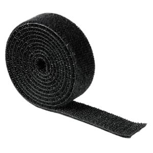 Hama 00020543 Klittenband kabelbinder Nylon Zwart flexibel (l x b) 1000 mm x 19 mm 1 stuk(s)