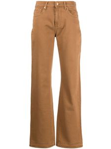 7 For All Mankind jean Tess à coupe droite - Marron