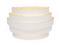 HighLight wandlamp Scudo 20 cm - wit / goud